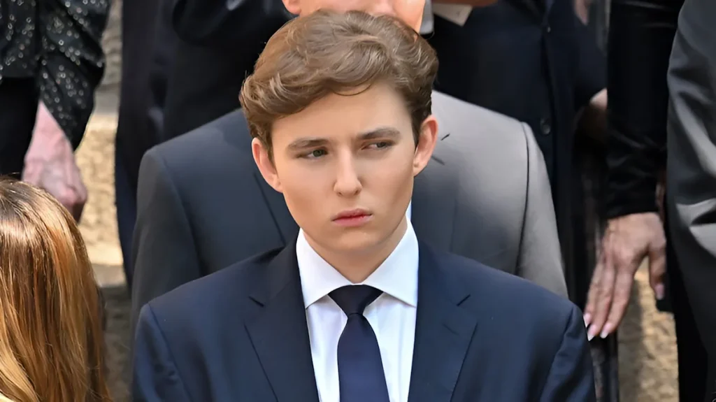 barron trump college decision