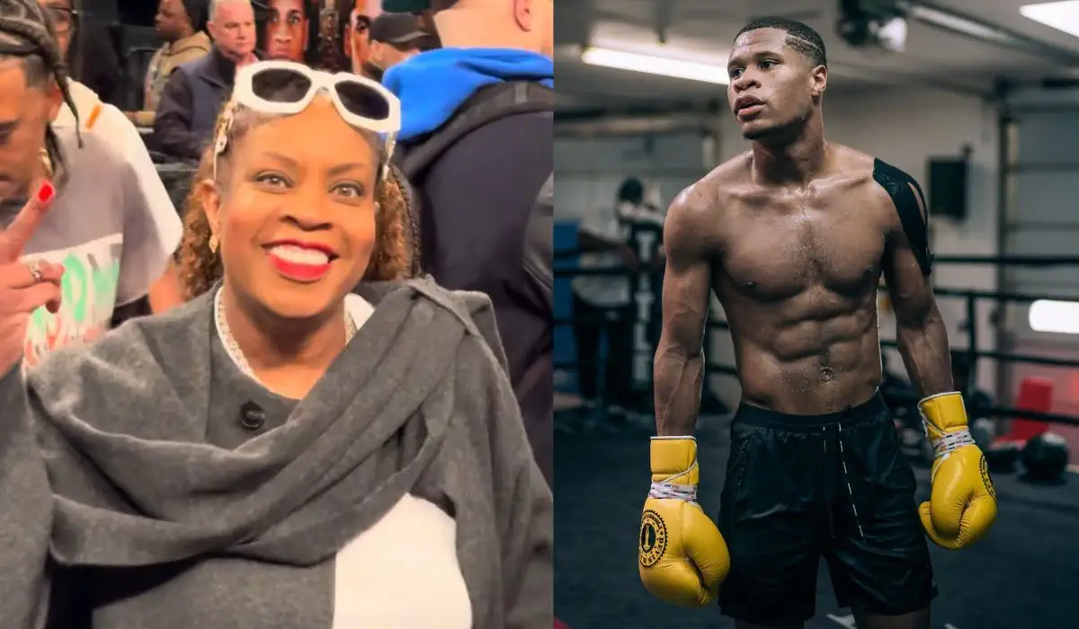 devin haney mom
