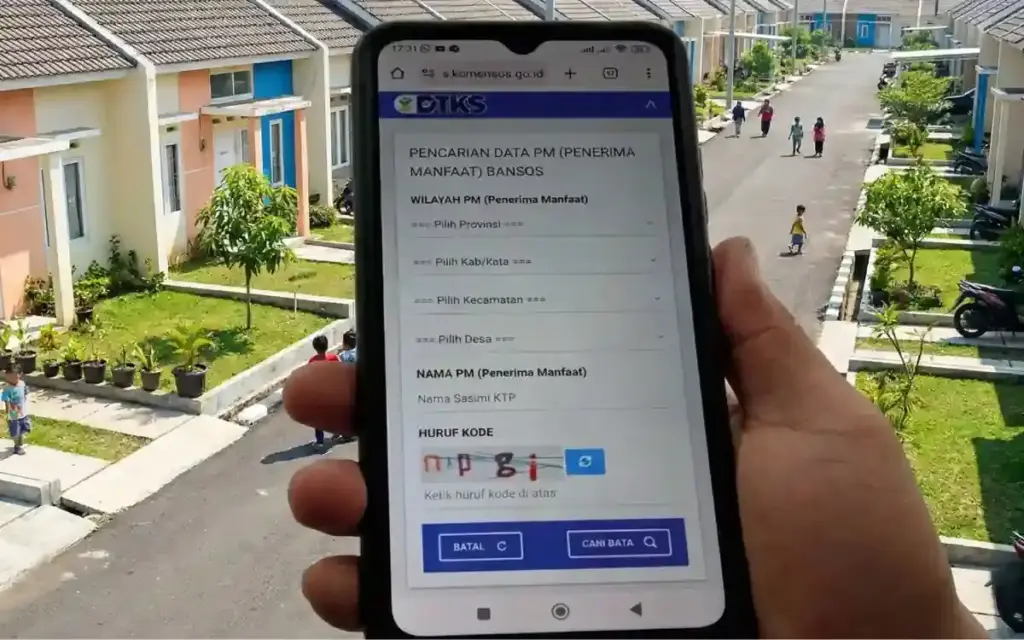 cek bansos